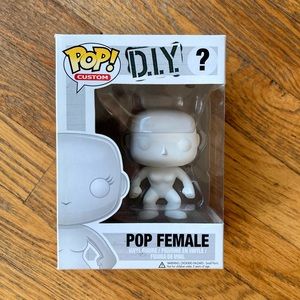 Brand New Funko Pop DIY Pop Custom Female